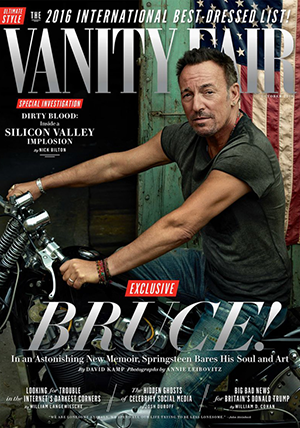 Vanity Fair cover page